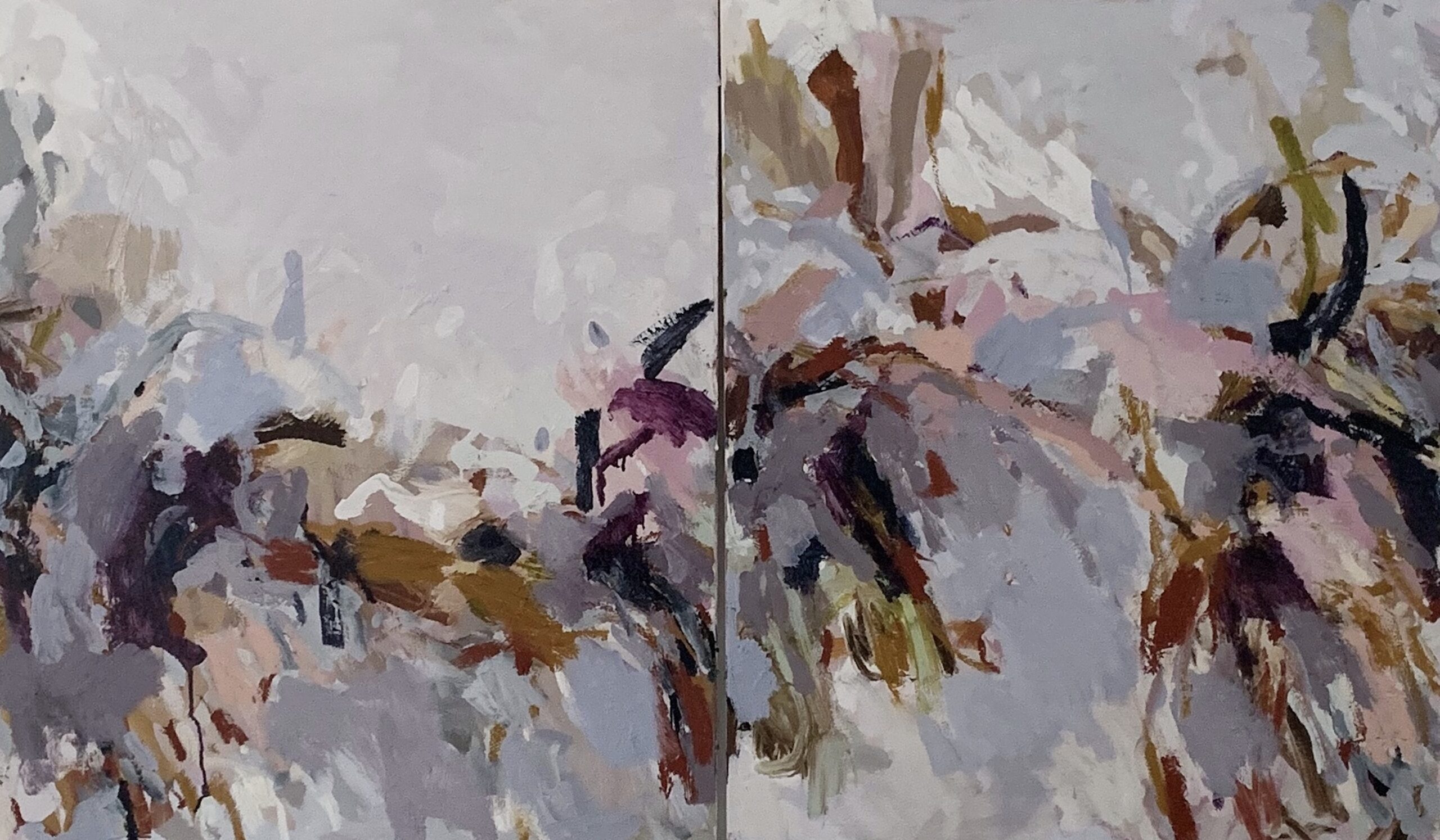 ‘Natural Desire’ Diptych — Oil on Canvas by Llewellyn Skye